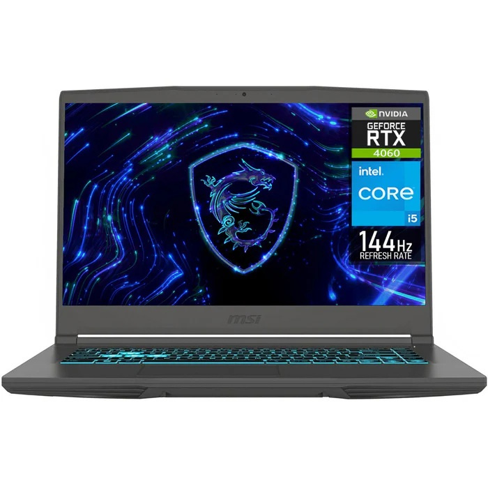 Laptop Gamer MSI Thin A15, 15.6" 1920x1080 Full HD, Intel Core i5-13420H, NVIDIA GeForce RTX 4060, 32GB, 1.4TB SSD, Windows 11 Home, Inglés