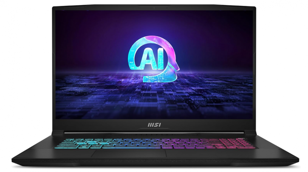 Laptop Gamer MSI Katana A17 AI 17.3" 2560x1440, AMD Ryzen 7 8845HS, NVIDIA GeForce RTX 4070, 32GB, 1TB SSD, Windows 11 Pro, Inglés  ― Abierto