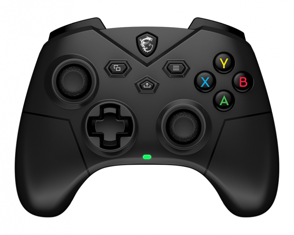 MSI Gamepad FORCE GC300 WIRELESS, Alámbrico/Inalámbrico, USB 2.0, Negro