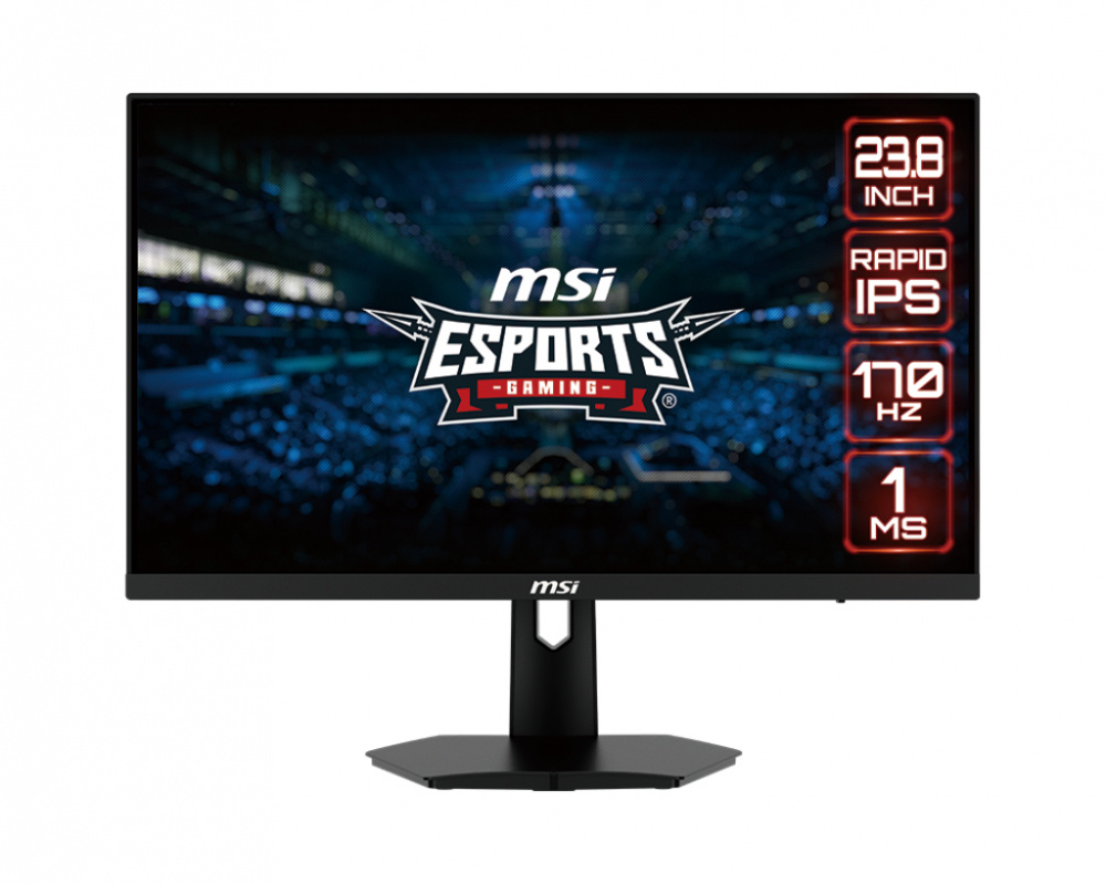 Monitor Gamer MSI G244F LED 23.8", Full HD, FreeSync, 170Hz, HDMI, Negro
