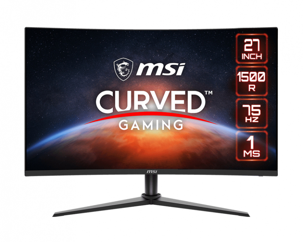 Monitor Gamer Curvo MSI G274CV LCD 27", 1920x1080 Full HD, FreeSync, 75Hz, HDMI/DisplayPort, Negro 