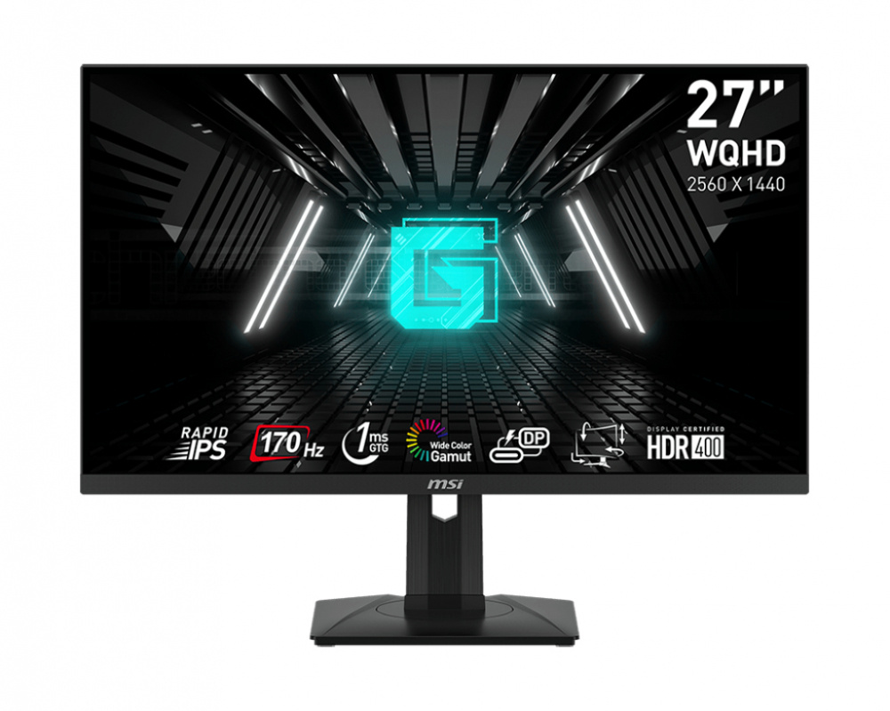 Monitor Gamer MSI G274QPF LCD 27", 2560x1440 Quad HD, 170Hz, HDMI/DisplayPort, Negro 