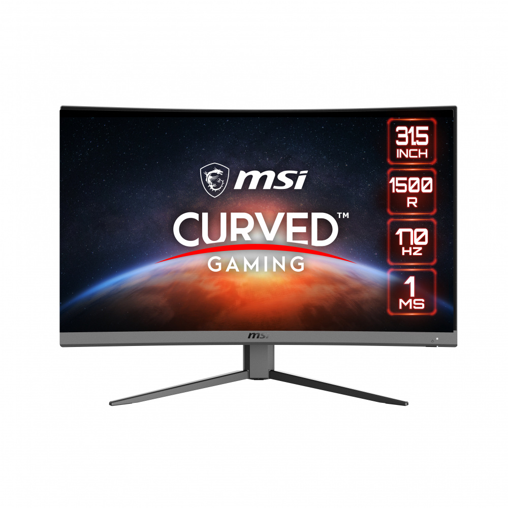 Monitor Gamer Curvo MSI G32CQ4 E2 LCD 31.5", Quad HD, Ultra Wide, FreeSync, 170Hz, HDMI, Negro
