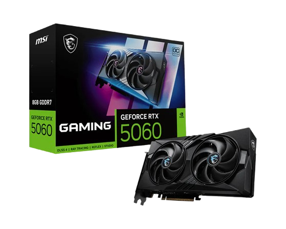 Tarjeta de Video MSI NVIDIA GeForce RTX 5060 8G GAMING OC, 8GB 128-bit GDDR7, PCI Express x16 5.0
