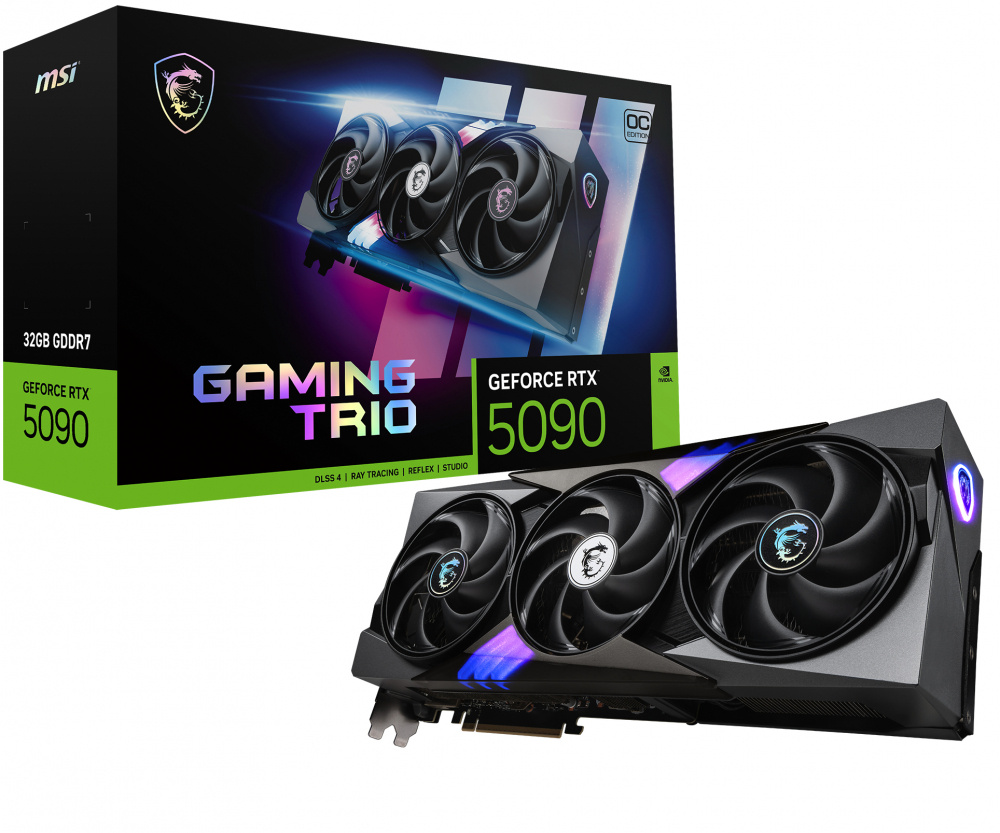 Tarjeta de Video MSI NVIDIA GeForce RTX 5090 GAMING TRIO OC, 32GB 512-bit GDDR7, PCI Express x16 5.0