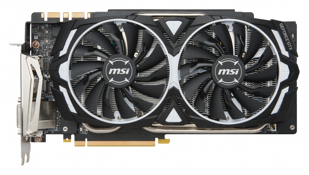 Tarjeta de Video MSI NVIDIA GeForce GTX 1080 TI ARMOR, 11GB 352-bit GDDR5X, PCI Express x16 3.0