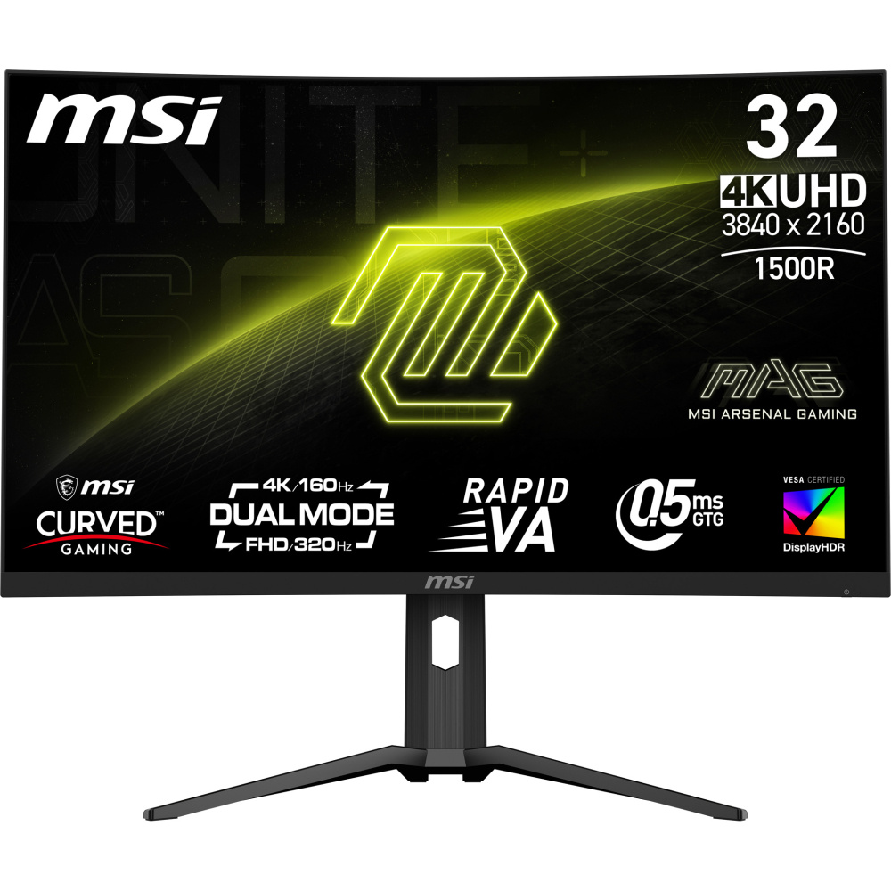 Monitor Curvo MSI 321CUPDF LED 31.5", 1920x1080 Full HD, FreeSync, 160Hz, HDMI/DisplayPort, Negro