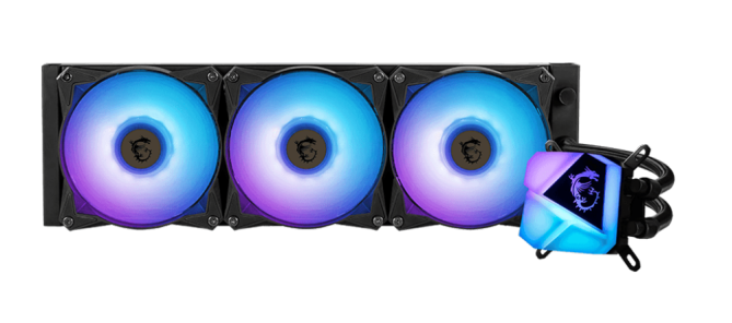 MSI MAG CORELIQUID C360 V2 Enfriamiento Líquido para CPU, 3x 120mm, hasta 2000RPM, Negro 
