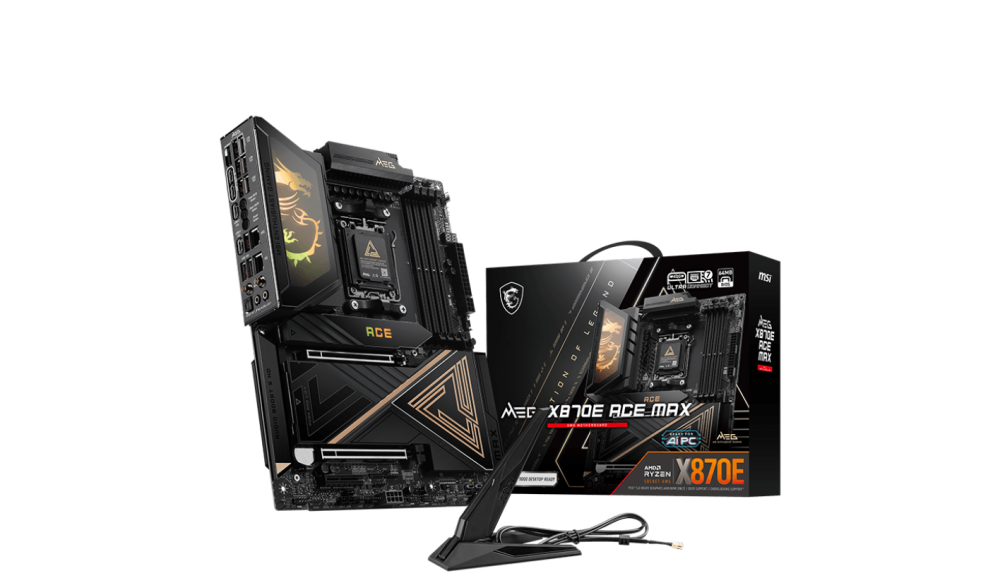 Tarjeta Madre MSI MEG X870E ACE MAX, ATX, Socket AM5, AMD X870E, 256GB DDR5, para AMD