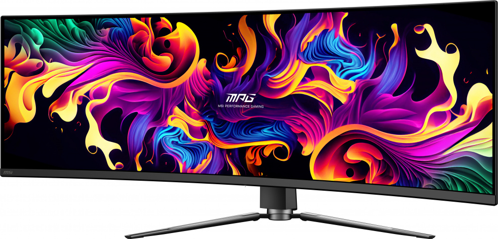 Monitor Gamer Curvo MSI MPG 491CQP QD-OLED QDOLED 49", Quad HD, Ultra Wide, 144Hz, HDMI/DisplayPort, Negro 