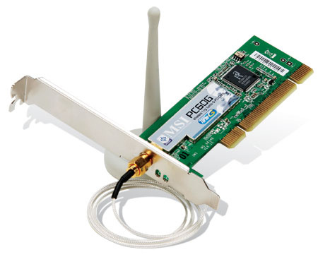 MSI Tarjeta de Red MS-6834B, 54Mbit/s PCI Express, 1 Antenas
