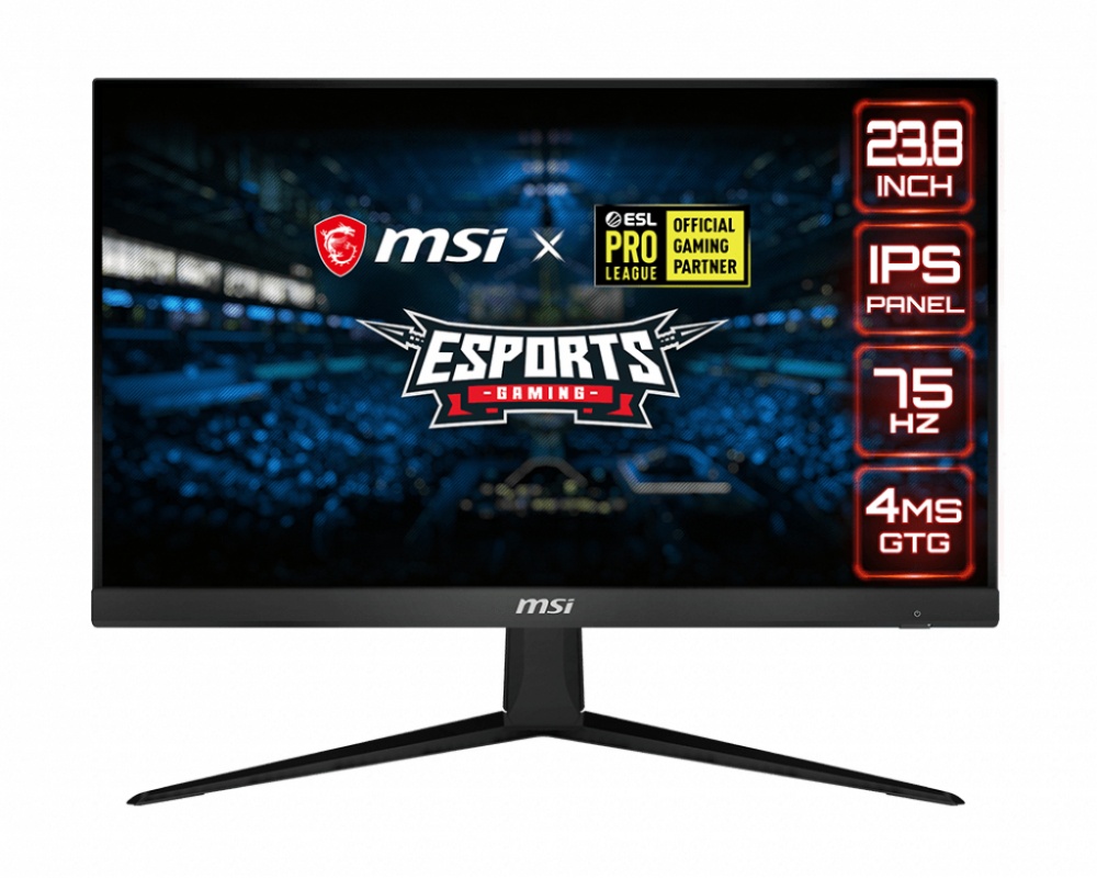 Monitor Gamer MSI OPTIX G241V LCD 23.8", Full HD, FreeSync, 75Hz, HDMI, Negro