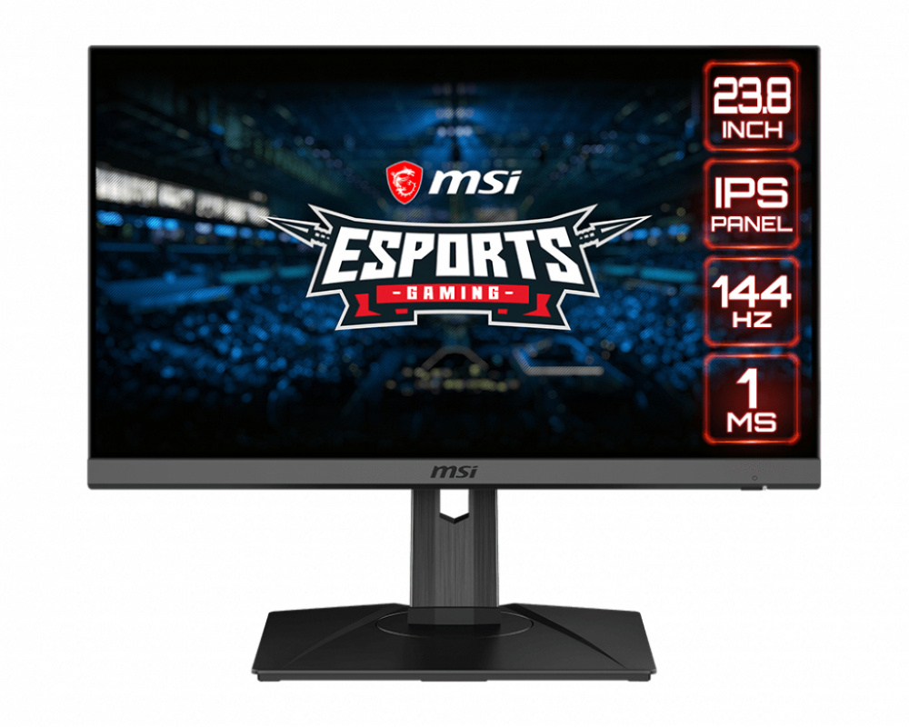 Monitor Gamer MSI Optix G242P LCD 24", Full HD, G-Sync, 144Hz, HDMI, Negro