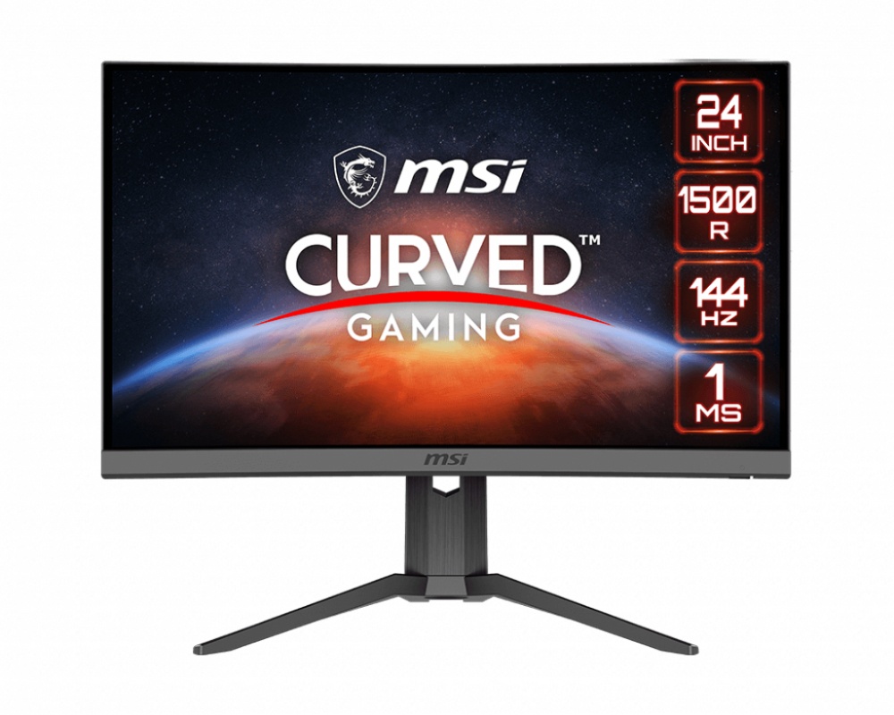 Monitor Gamer Curvo MSI OPTIX G24C6P LED 23.6", 1920x1080 Full HD, FreeSync, 144Hz, HDMI/DisplayPort, Negro 