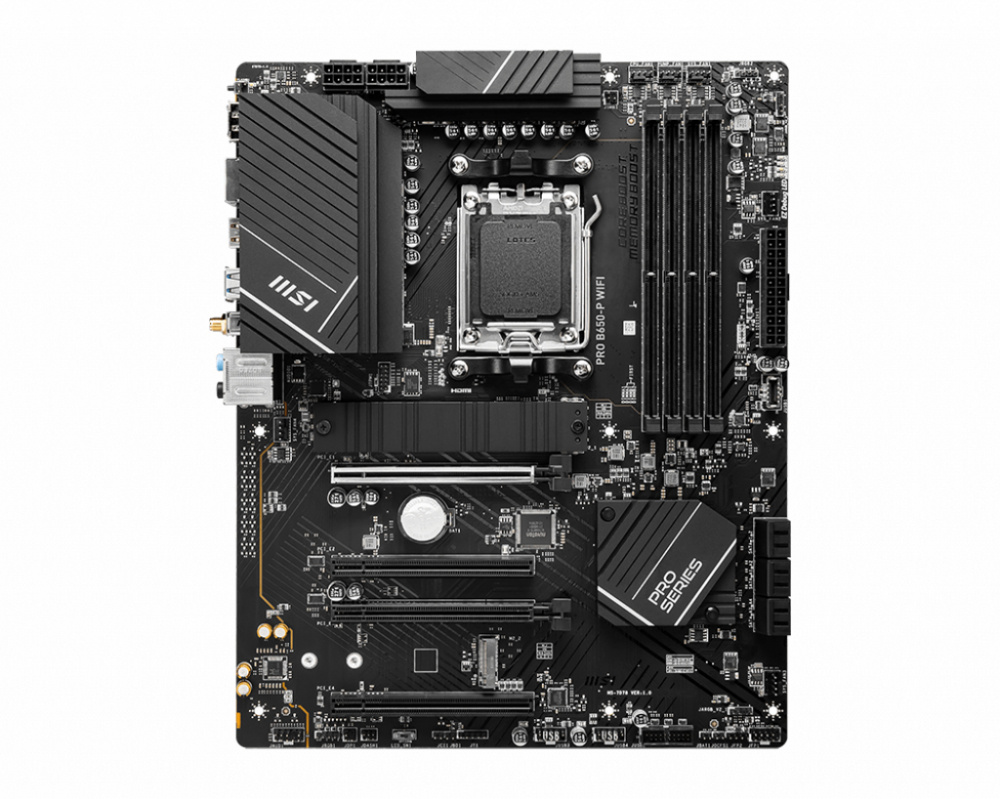 Tarjeta Madre MSI ATX PRO B650-P WIFI, S-AM5, AMD B650, HDMI, 128GB DDR5 para AMD
