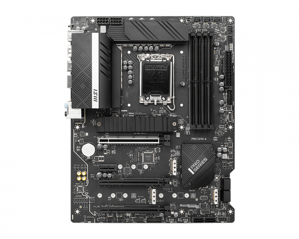 Tarjeta Madre MSI ATX PRO Z690-A, S-1700, Intel Z690 , HDMI, 128GB DDR5 para Intel ― Requiere Actualización de BIOS para Procesadores Intel 13va. Generación