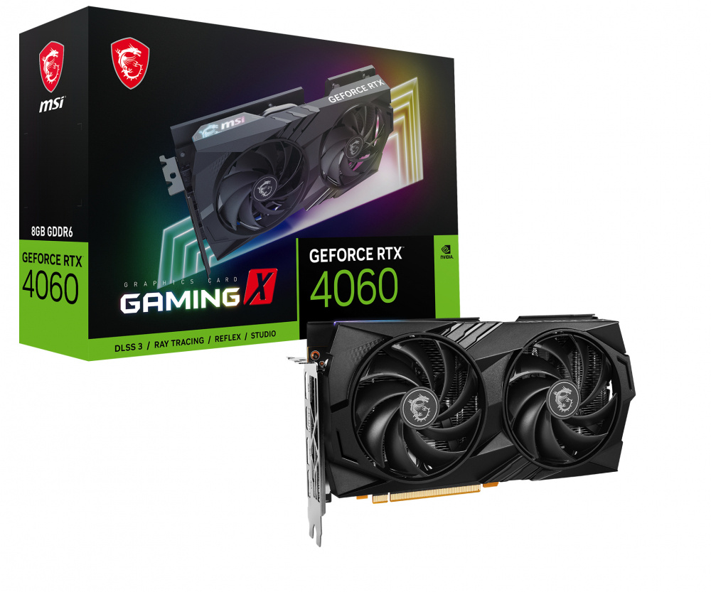 Tarjeta de Video MSI NVIDIA GeForce RTX 4060 GAMING X 8G, 8GB 128-bit GDDR6, PCI Express 4.0