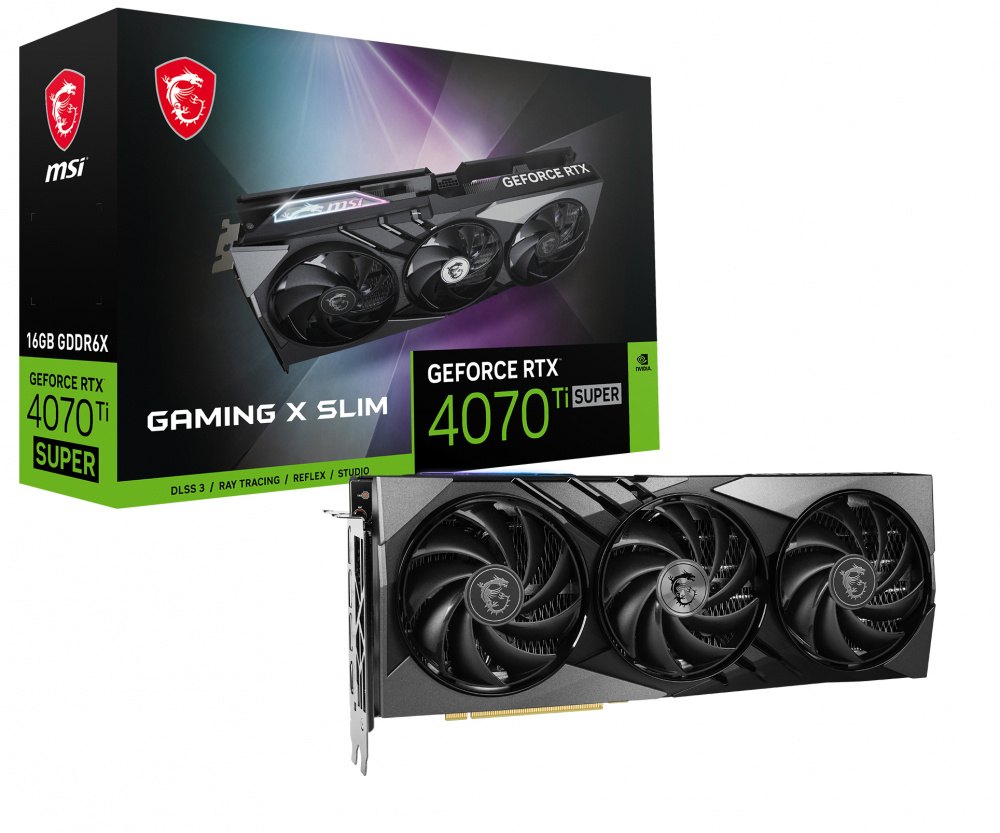 Tarjeta de Video MSI NVIDIA GeForce RTX 4070 Ti SUPER 16G, 16GB 256-bit GDDR6X, PCI Express 4.0