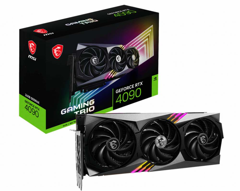 Tarjeta de Video MSI NVIDIA GeForce RTX 4090 Gaming Trio 2, 24GB 384-bit GDDR6X, PCI Express 4.0