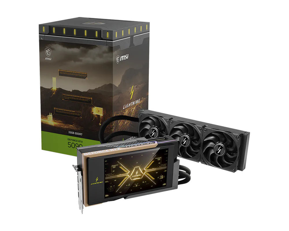 Tarjeta de Video MSI NVIDIA GeForce RTX 5090 Lightning Z, 32GB 512-bit GDDR7, PCI Express x16 5.0