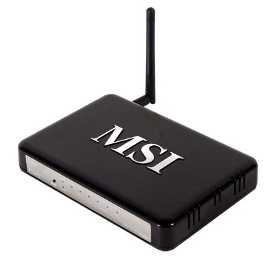 Router MSI Fast Ethernet RG60G, Inalámbrico, 4x RJ-45, Antena de 2dBi
