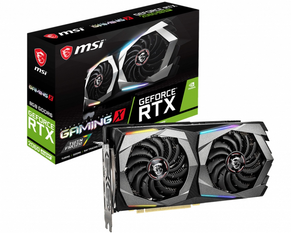 Tarjeta de Video MSI NVIDIA GeForce RTX 2060 SUPER GAMING X, 8GB 256-bit GDDR6, PCI Express x16 3.0