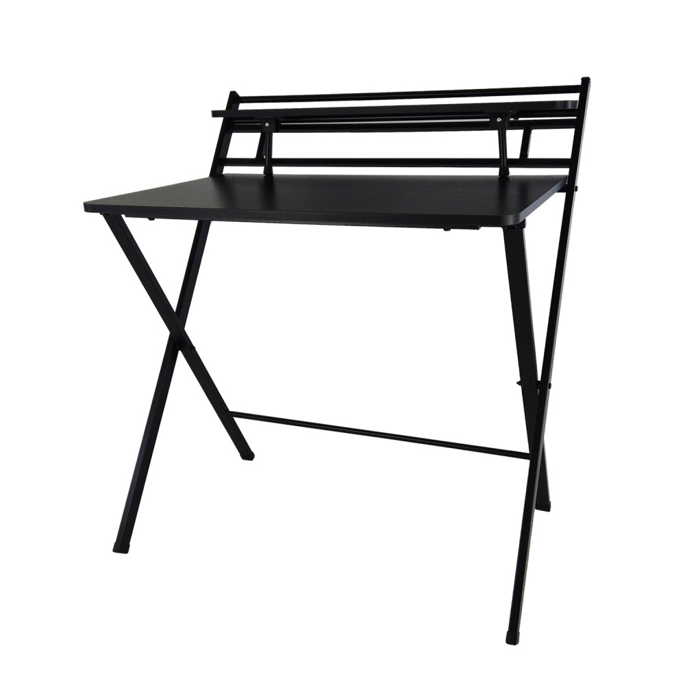 Mundo In Escritorio Multifuncional Plegable 3581, Melamina, Negro