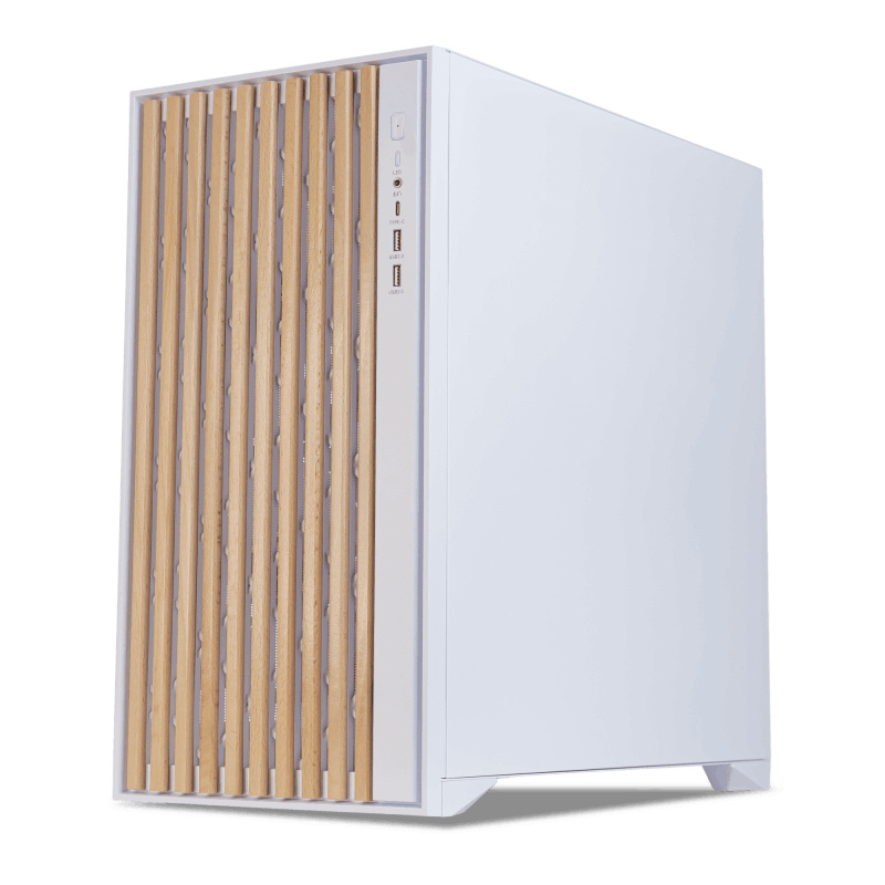 Gabinete Munfrost Alder, Midi-Tower, ATX/Micro-ATX/Mini-ITX, USB 2.0/3.0, sin Fuente, 2 Ventiladores Instalados, Blanco