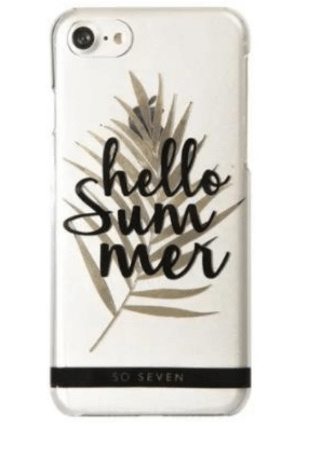 Muvit Funda SVNCSCAN1IP7 para iPhone 7, Transparente 