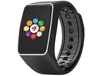 MyKronoz Smartwatch ZeWatch 4HR, Touch, Bluetooth 4.0, Android/iOS, Negro