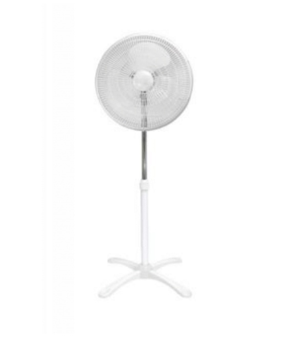 Mytek Ventilador 3197, 3 Velocidades, 16", Blanco