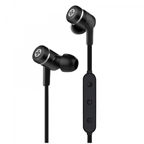 Naceb Audífonos Intrauriculares Deportivos NA-0306, Inalámbrico, Bluetooth, Negro
