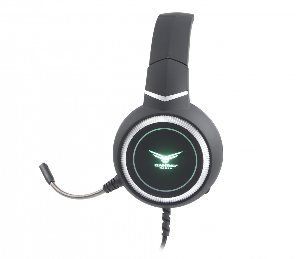 Naceb Audífonos Gamer NA-0311, Alámbrico, 2 Metros, 3.5mm, Negro