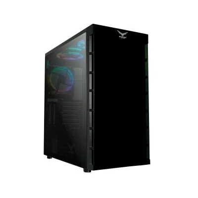 Gabinete Naceb ORION, Full Tower, ATX/EATX/Micro-ATX/Mini-ITX, USB 2.0/3.0, sin Fuente, 3 Ventiladores Instalados, Negro