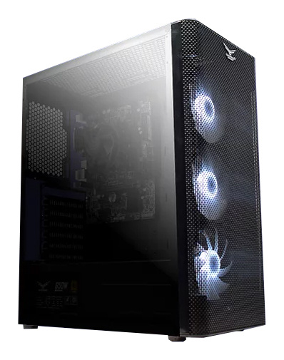 Gabinete Naceb Zed, Midi-Tower, ATX/Micro-ATX/Mini-ITX, USB 2.0/3.0, sin Fuente, 3 Ventiladores Instalados, Negro