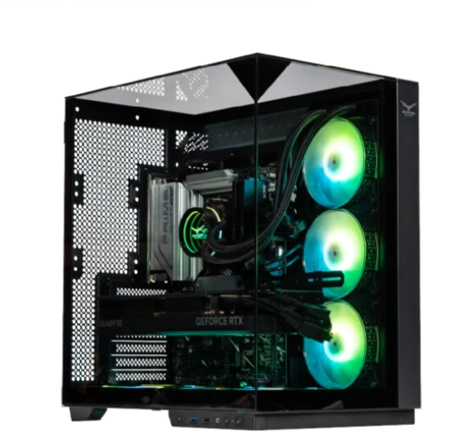 Gabinete Naceb Iris NA-0639, Midi-Tower, ATX/Micro-ATX/Mini-ITX, USB 3.0, sin Fuente, 4 Ventiladores Instalados, Negro