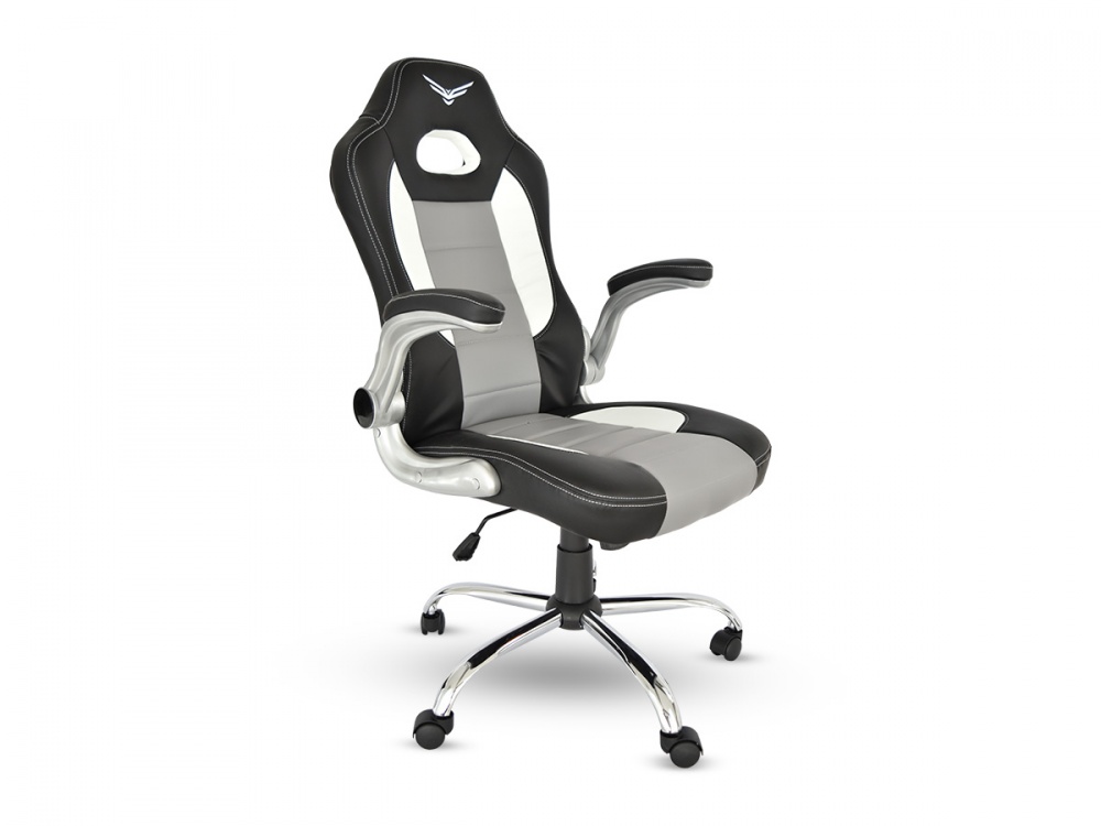 Naceb Silla Gamer Pilot, Negro/Gris