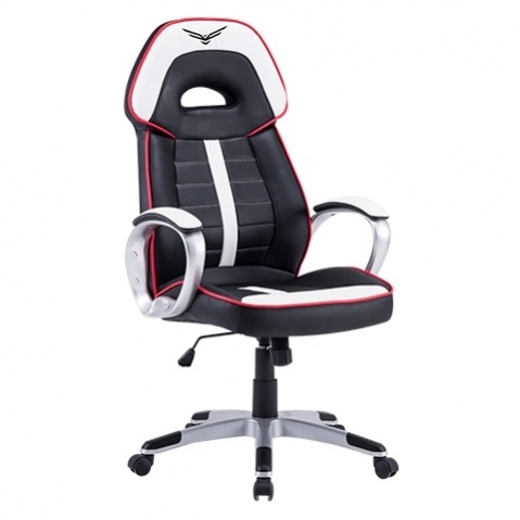 Naceb Silla Gamer Warhammer, Negro/Blanco