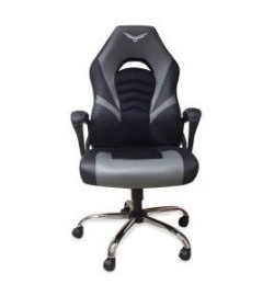Naceb Silla Gamer NA-0935N, 120Kg, Negro/Gris