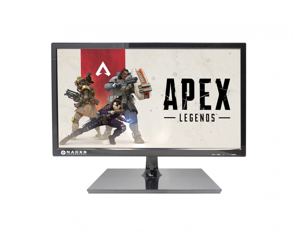 Monitor Naceb NA-627 LED 19.5", HD, Widescreen, Negro