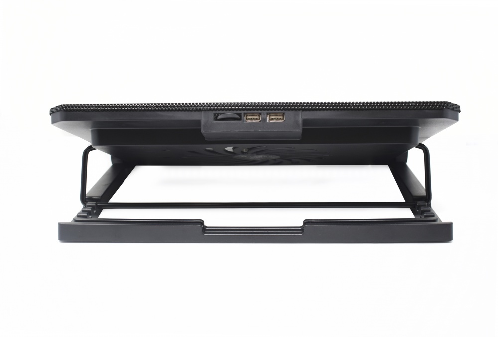 Naceb Base Enfriadora NA-637 para Laptops hasta 17", con 1 Ventilador, Negro