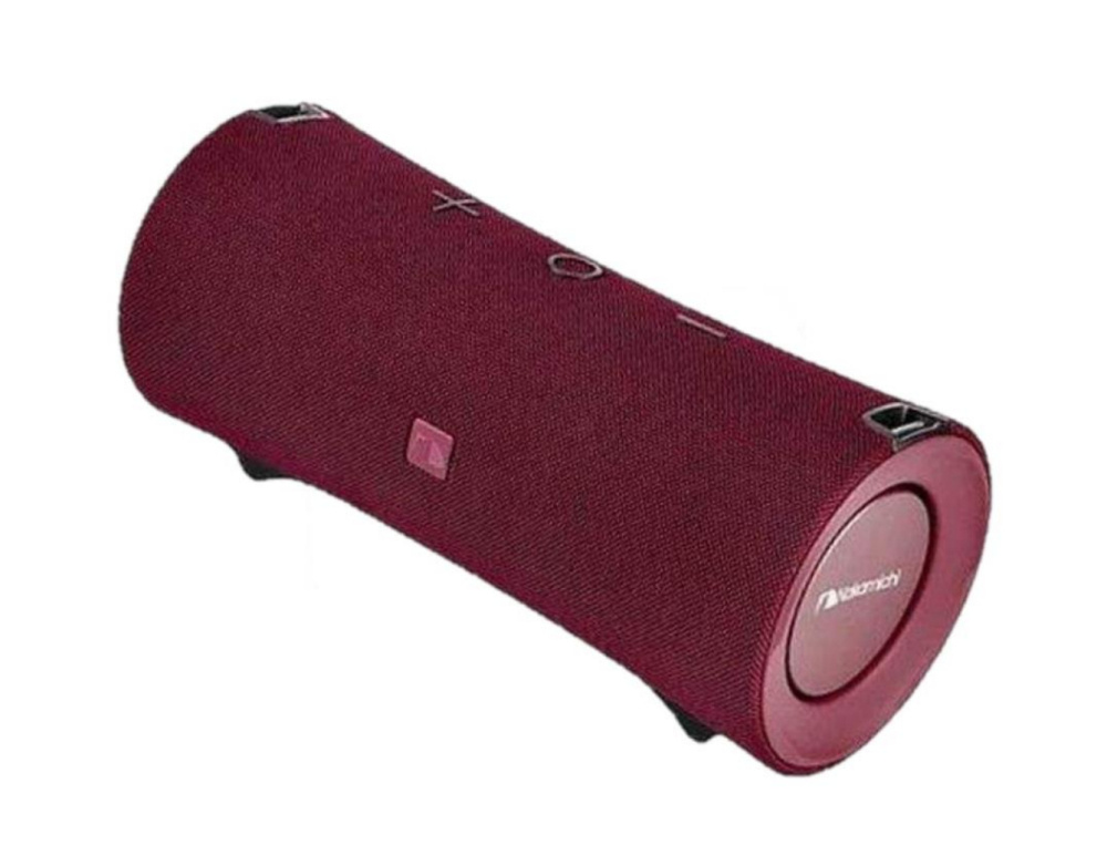 Nakamichi Bocina Portátil PUNCHRED, Bluetooth, Inalámbrico, USB-C, 50W, Rojo - Resistente al Agua