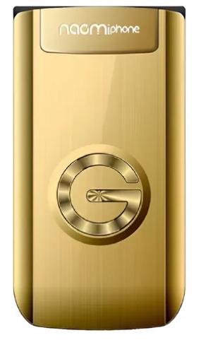 Naomi Gold 1.8" Dual SIM, 32MB, 512MB RAM, Dorado