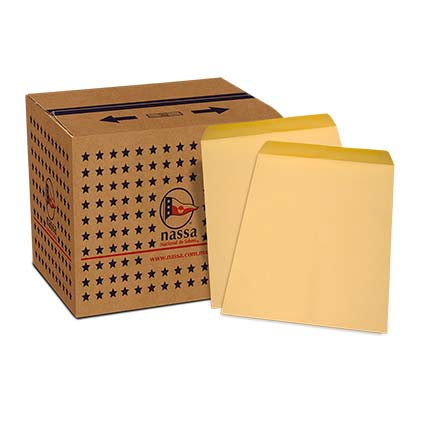 Nassa Sobre IA0064, Tamaño Oficio, Crema, 100 Piezas