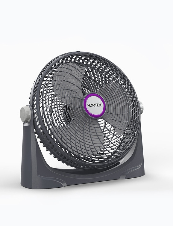 Navia Ventilador de Piso 2VCVBP180M0, 3 Velocidades, 20'', Negro