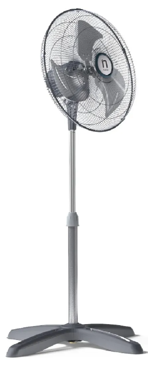 Navia Ventilador A18, 3 Velocidades, 18", Gris
