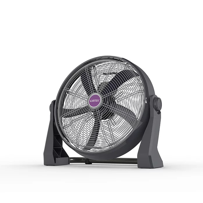 Navia Ventilador Industrial CFV-M020, 3 Velocidades, 20", Negro