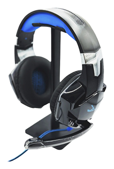 Nayal Audífonos Gamer WB-0005, Alámbrico, 3.5mm, Gris