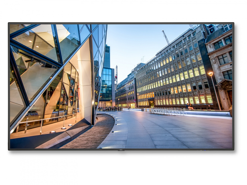 NEC C860Q Pantalla Comercial 86”, 4K Ultra HD, Negro