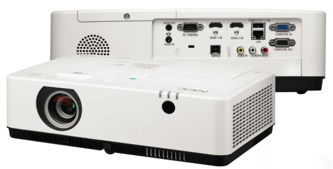 Proyector NEC NP-ME453X LCD, XGA 1024 x 768, 4500 Lúmenes, con Bocina, Blanco